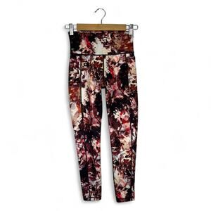 Sweaty Betty Anthropologie Super Sculpt Leggings US 0-2 UK XS 7/8 Black Multi